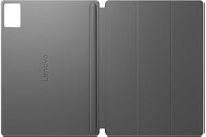 Lenovo Folio Case for Idea Tab Plus, Slim Magnetic Tablet Cover with Built in Pen Holder & Convertible Stand, Lightweight PU 