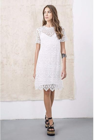 renda de bilro vestido