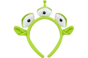 Leziazany Alien Monster Toy - Stretchy Plush Eyeball Headband for Halloween Cosplay