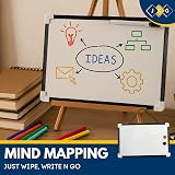 JKG Small A4 Whiteboard with Eraser Pen Magnets Portable Magnetic Board view 6
