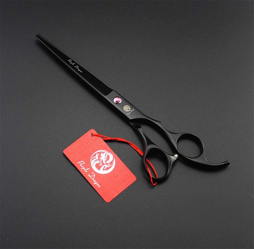 Purple Dragon Professional 7.0 inch 4PCS Pet Grooming Scissors Kit Japan Premium Steel Straight - Image 3