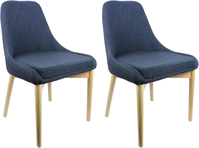 Meubletmoi 2 Stühle für Esszimmer, skandinavischer Stil, Charlie