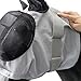 Leberna Mesh Fly Mask with Ears Nose UV Protection Full Face for Horse/Cob