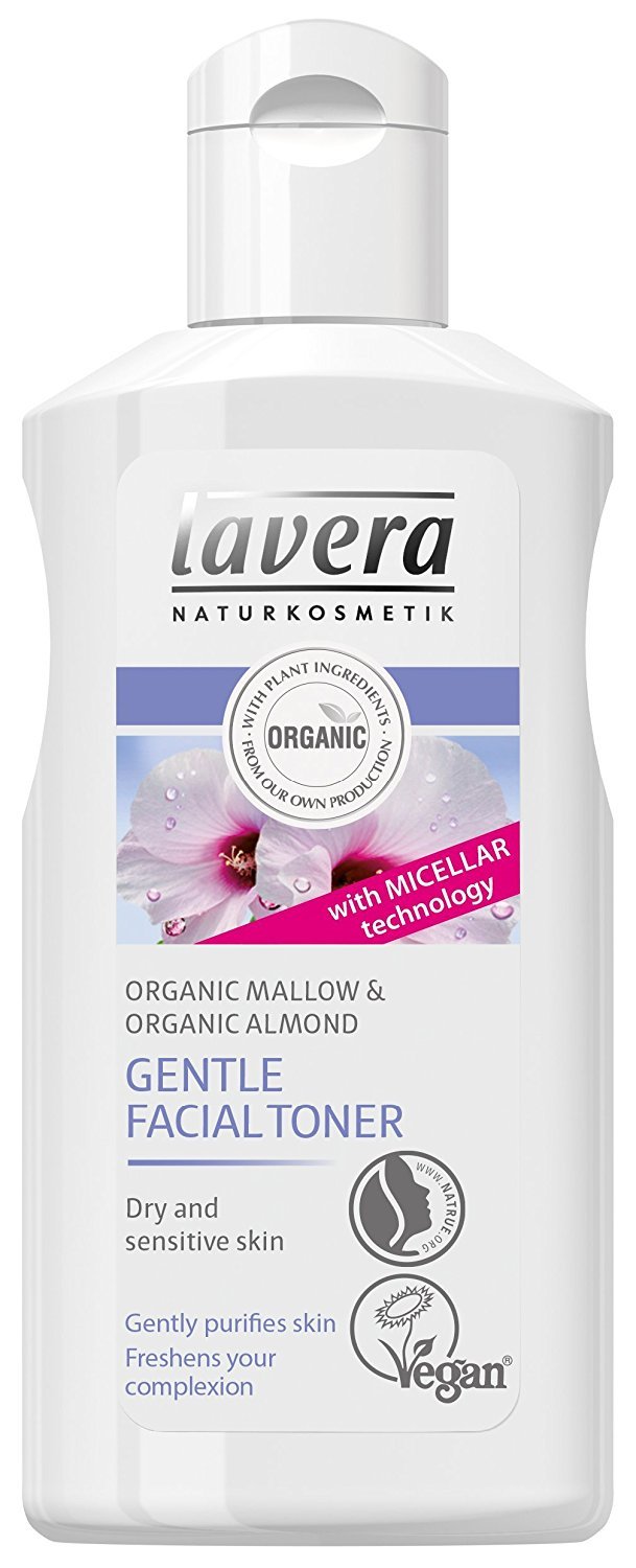 lavera Gentle Facial Toner ∙ Dry and Sensitive Skin ∙ Freshens your Complexion ∙ Vegan ✔ Organic Skin Care ✔ Natural & Innovative Cosmetics ✔ 125ml