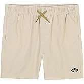 Billabong Boys Larry Layback Elastic Waist Pull-on Shorts