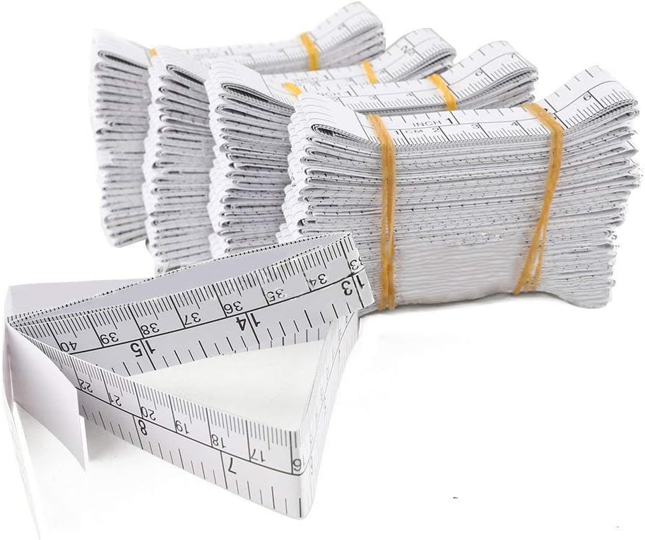 1meter 40" Paper Tape Measure Wound Measuring Rulers, Educare Used