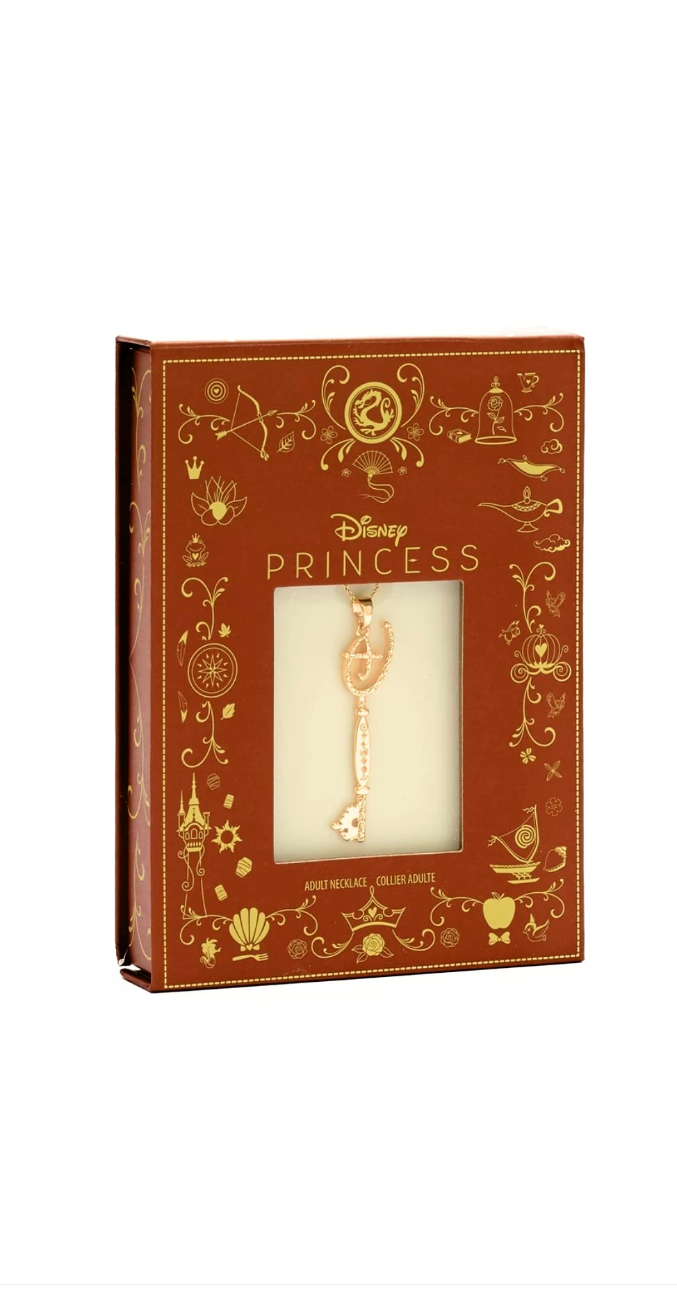 DI Disney Store Disney Princess Key Necklace