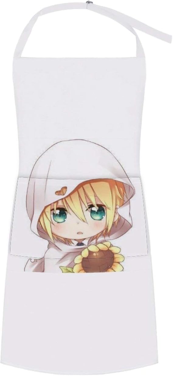 Amazon Co Jp 刀剣乱舞 山姥切国広 Danesi エプロン カフェエプロン H型 首掛け 丈短い 動きやすい ポケット付き 防水 調節可能 仕事 保育士 家庭用 おしゃれ かわいい 人気 アニメ キャラクター 服 ファッション小物