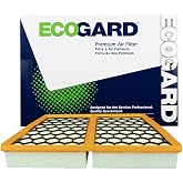 ECOGARD XA11580 Premium Engine Air Filter | Fits 2017-2024 Alfa Romeo Giulia 2.9L; 2018-2024 Stelvio 2.9L; 2009 Fiat Bravo 1.4L