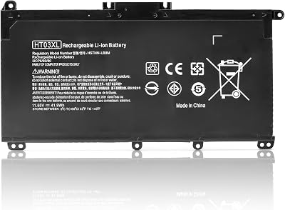BIUBOTY HT03XL Laptop Battery for HP Pavilion 14/15/17 CE CF CK DF CS CW DA DB