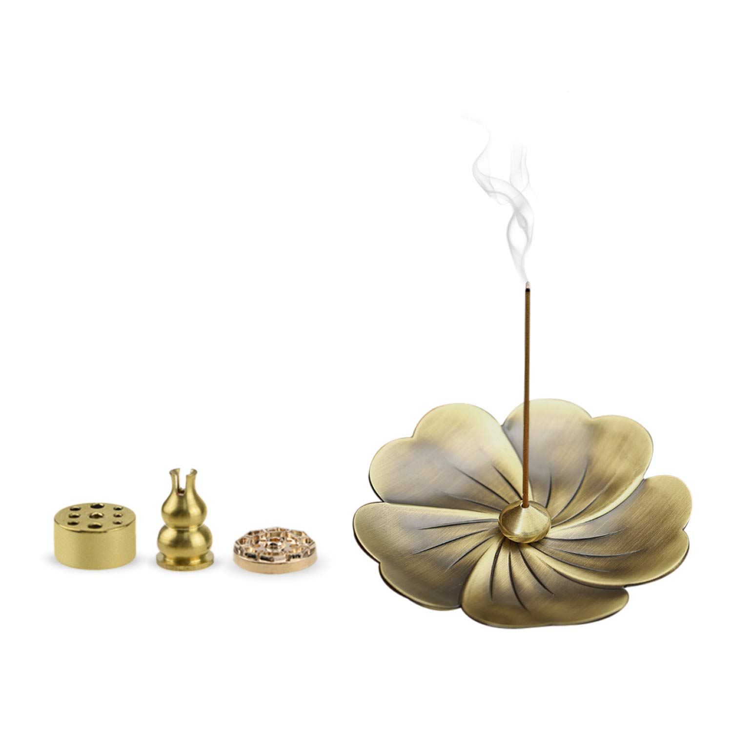 SIVENKE Stick Incense Burner and Cone Incense Holder Gift Set (5 Pack)