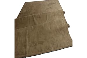 Mybecca Microsuede Fabric 58/60" Width Fabric by The Yard Color : Cafe (1 Yard, 36"x58") (Precut into 1 Yard Pieces by Prime)