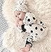Newborn Baby Boy Girl Warm Long Sleeve Dots Romper Bodysuit Jumpsuit Outfits Clothes 12-18 Months Grey