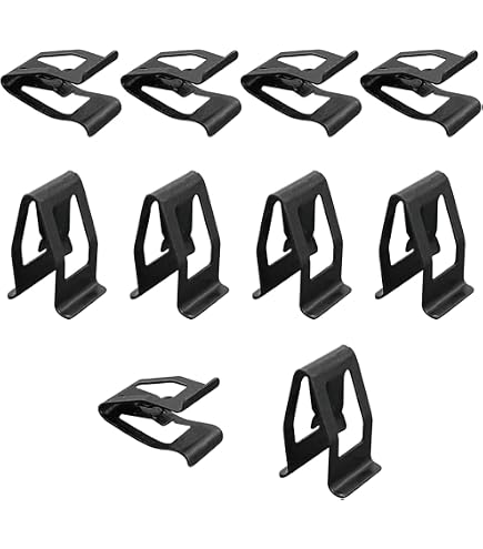 Kutyun 20Pcs Dashboard Trim Clips, Automotive Car Interior Metal Retainer Car Front Console Retainer, Front Console Dash Dashboard Trim, Universal Metal Retainer Clips Replacement For Ford Mazda Audi