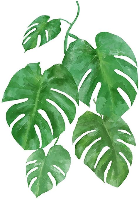 Amazon Co Jp 北欧の新鮮な水彩緑の植物フレーム塗装コアシンプルなリビングルームのポーチ三連祭壇画油絵 09 40 50センチ ホーム キッチン