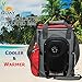 Guay Insulated Thermal Bag Fridge Cooler and Warmer – Electric Beverage Chiller and Food Heater – 20 Cans /13 Liters / 14 Quarts Capacity – Portable DC 12V Power Car Vehiclethumb 1