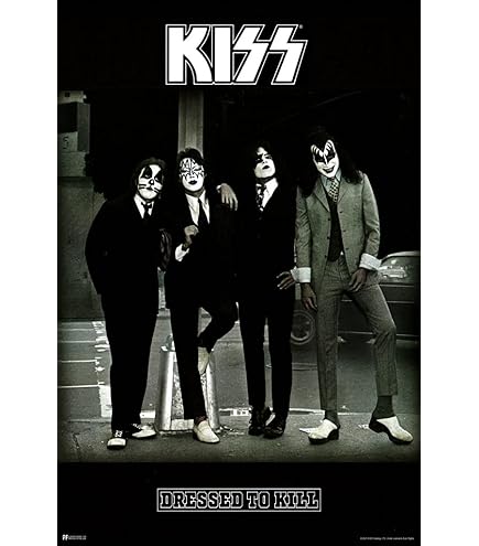 Amazon.com: Kiss Love Gun 36x24 Music Art Print Poster Hard Rock