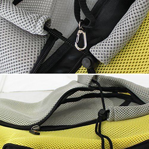 Ondoing Small Dog Cat Sling Carrier Bag Travel Tote Soft Comfortable