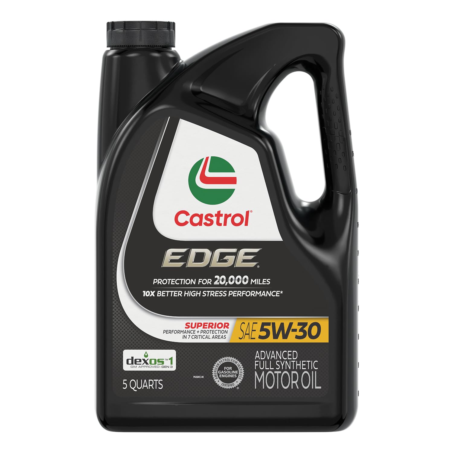 Castrol EDGE 5W-30 Advanced Full Synthetic Motor Oil, 5 Quarts 5