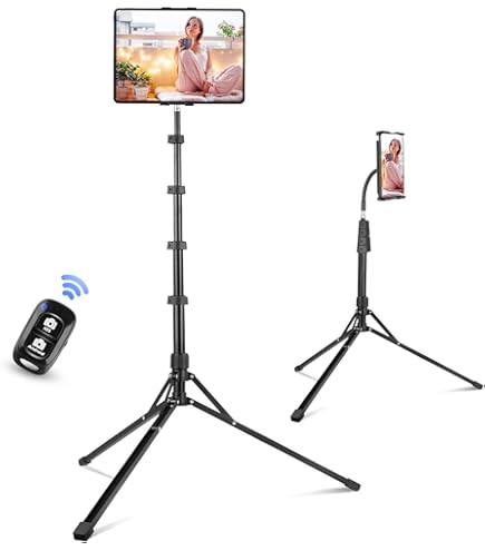 Vlogging Kit For IPhone/Android - 10" Selfie Ring Light With