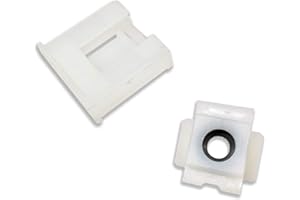 APSG Automatic Transmission SHIFT CABLE Repair Kit/Fix | Plastic Bushing 14908 - Transmission Shift Cable Bushing Repair Kit Clip for Select: Ford/Lincoln/Mercury Models