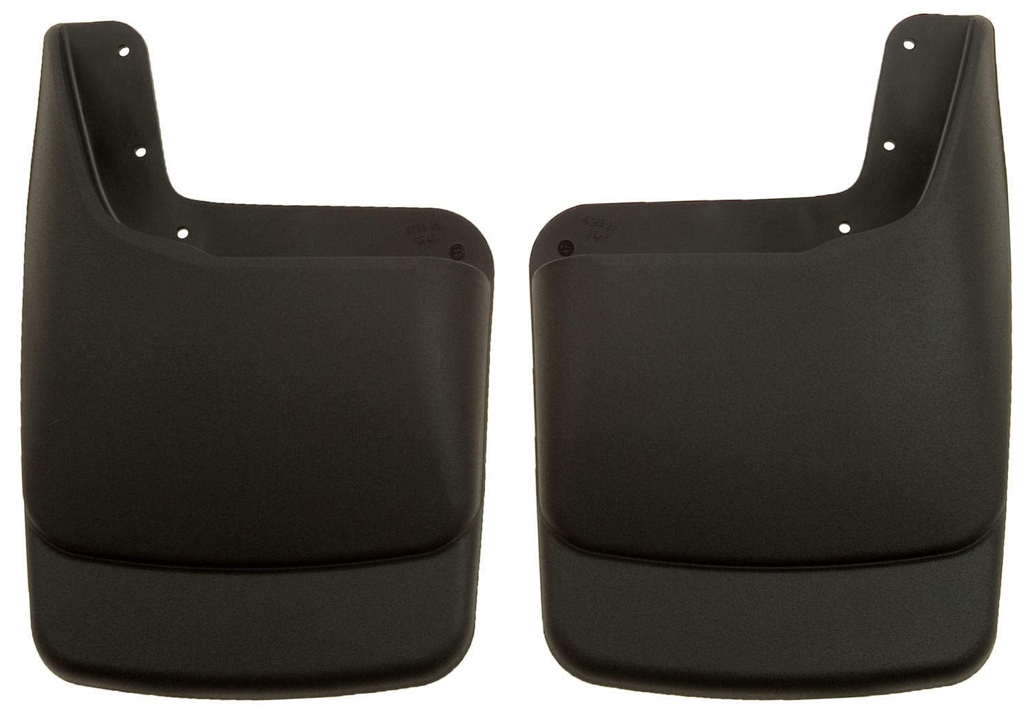 Photo 1 of Husky Liners - Rear Mud Guards | 2003 - 2010 Ford F-250/F-350 Super Duty w/ Single Rear Wheels & OE Fender Flares, Rear Set - Black, 2 Pc. | 57581