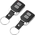 LAWOHO Yellow Learn Button Security+ 2.0 Garage Door Opener Remote Control Only Compatible with Chamberlain 940EV 953EV 956EV Liftmaster 891lm 893lm 950ESTD 953ESTD Remotes 2 Pack
