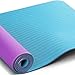 WWWW PIDO Yoga Mat Eco Friendly TPE Non Slip Yoga Mats by SGS Certified with Carrying Strap and Bag,72″x24″ Extra Thick 1/4″ for Yoga Pilates Fitness Exercise Mat(Mallow Pruple + Moonlight Blue)thumb 3