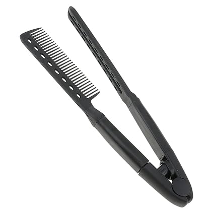 MagiDeal Haarglätter Kamm, Styling Haarkamm für das Glätten der Haare
