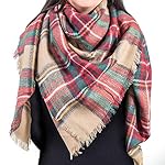 Blanket Scarf for Women, FollowYT Winter Plaid Blanket Scarf Oversized Cozy Tartan Scarf Wrap Shawl Scarves Blanket Scarf for Women, FollowYT Winter Plaid Blanket Scarf Oversized Cozy Tartan Scarf Wrap Shawl Scarves