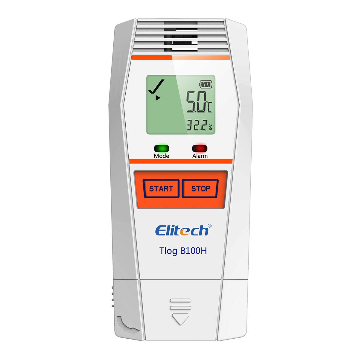 Elitech Tlog B100H Temperature and Humidity Data Logger Wireless Reusable Temperature Recorder PDF Report 32000 Points