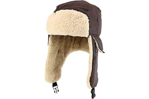 Trendy Apparel Shop Youth Size Kid's Warm Fleece Trapper Hat with Ear Flaps