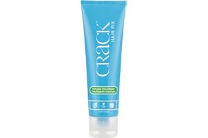 Crack Hair Fix Styling Treatment - Multi-Tasking, Anti-Frizz, Leave-In Styling Cream with Protection from Humidity, Chlorine,