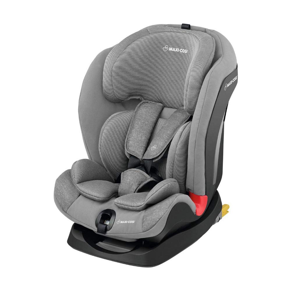Maxi-Cosi Titan mitwachsender Auto-Kindersitz 9-36 kg mit Isofix und Liegeposition, nutzbar ab 9 Mon. bis 12 J., Nomad Grey (grau)