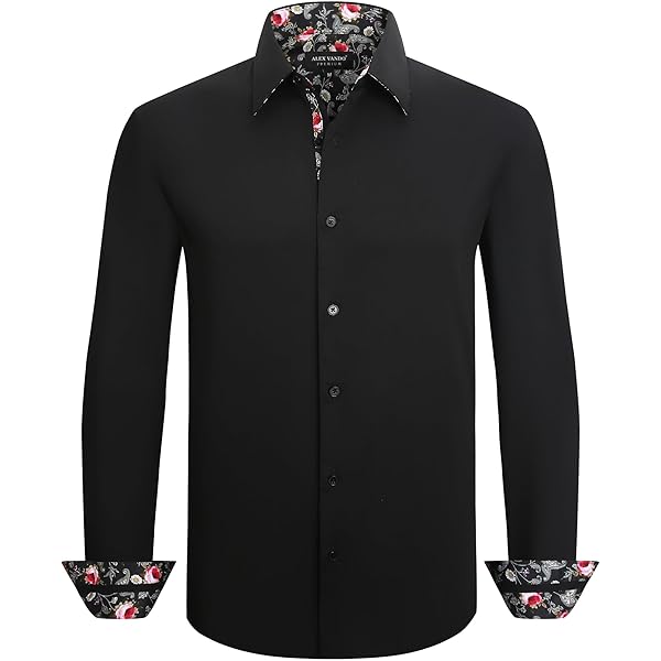 JF J.Ferrar Mens Blue Medallion Slimfit Stretch Long Sleeve Shirt Dress  Shirt 14-14.5 32-33 at Amazon Men's Clothing store