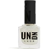 UN/DN Vegan Nail Polish - Cosmic Glitter - Clear Glitter Nail Polish - Fingernail Polish for Women and Men - Long Lasting, Cruelty Free - 0.5 oz