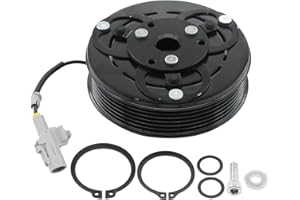 ApplianPar A/C Compressor Clutch Assembly with Plate Pulley Bearing Coil Kit for Subaru Forester 2014-2018