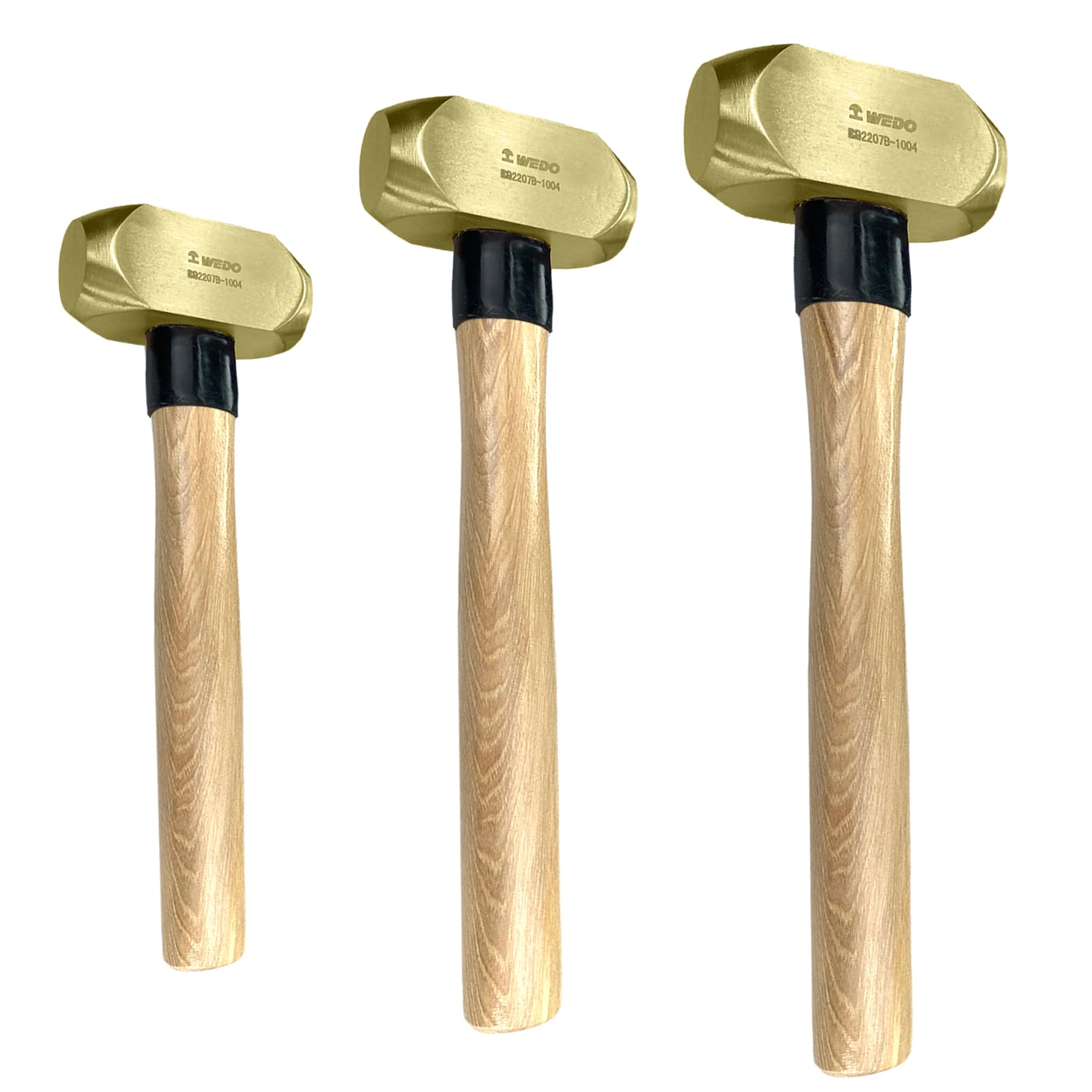 WEDO 3PCS Sledge Hammer Set with Wooden