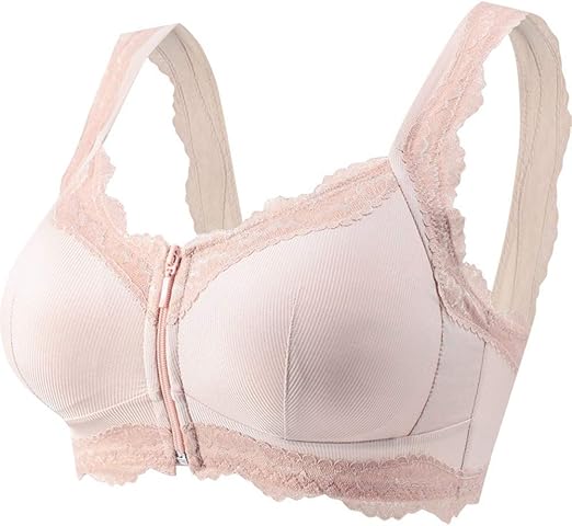 Amazon.com: Women's Comfort Lift Wire Free Bra Comfort Strap Full Coverage Beauty Back Bra 