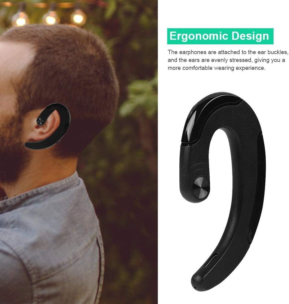 Bone Conduction Headphones, Wireless Bluetooth Bone Conduction Headset Earphone, Ear-Hook Stereo Earphones with Micphone - Image 5