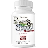 Power & Speed - 30 Capsules - Focus & Energy Nootropic Supplement – Natural Brain Boost with Guarana, Green Tea, Lion’s Mane, Ashwagandha, Paraxanthine & American Ginseng