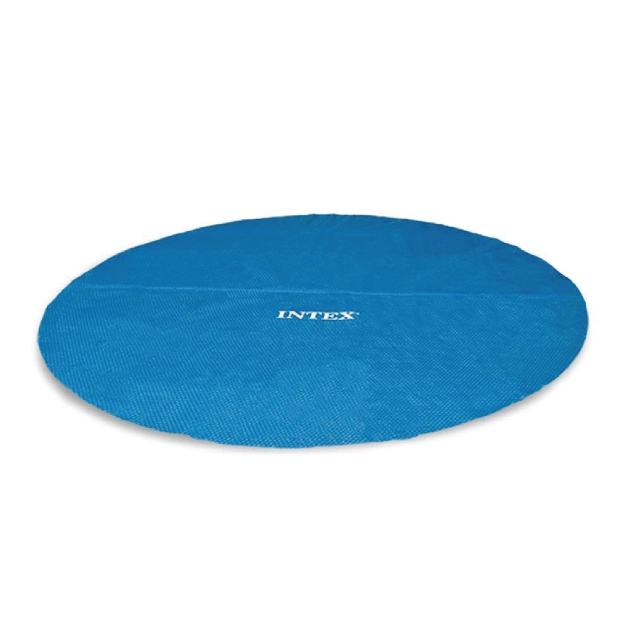Photo 1 of INTEX 28013E Solar Pool Cover: for 15ft Round Easy Set and Metal Frame Pools – Insulates Pool Water – Reduces Water Evaporation – Keeps Debris Out – Reduces Chemical Consumption