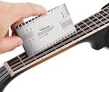 Alnicov Stainless Steel String Action Ruler for Guitar Setup Luthier Tool view 8