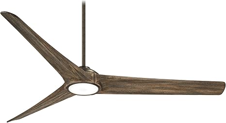 Minka Aire F847l Hbz Aw Timber 84 Smart Ceiling Fan With Led