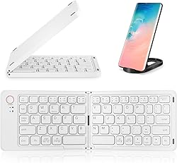 JPHTEK Mini Foldable Bluetooth Keyboard - Portable