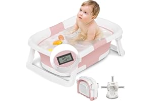 NAPEI Baby Bathtub for Newborn pink01