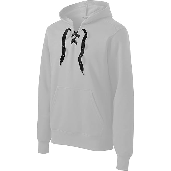 SPORT-TEK Unisex Lace Up Pullover Hooded Sweatshirt True