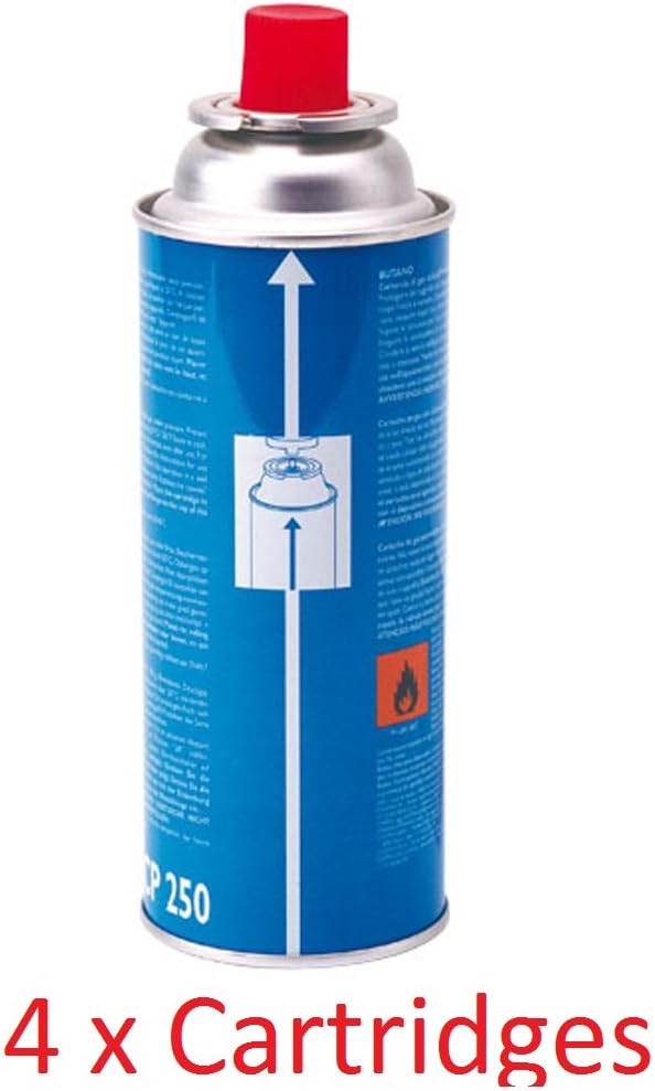 Campingaz CP250 4 PACK Gas Cartridge - Blue, X 220 G, Blue, 4 Pack EU - Image 3
