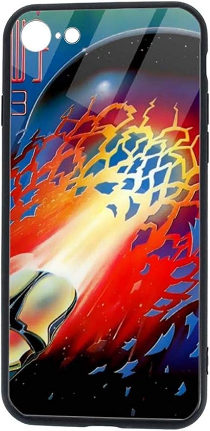 Amazon スマホケース ジャーニーエスケープ Journey Escape Iphone8 Iphone7 携帯ケース 対応 背面ガラスクリア 保護 落下防止 耐衝撃 すり傷防止 アップル カバー スマホケース かわいい 男女兼用 学生 人気 家電 カメラ オンライン通販