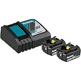 Makita BL1840BDC2X 18V LXT® Lithium-Ion Battery and Rapid Optimum Charger Starter Pack (4.0Ah)